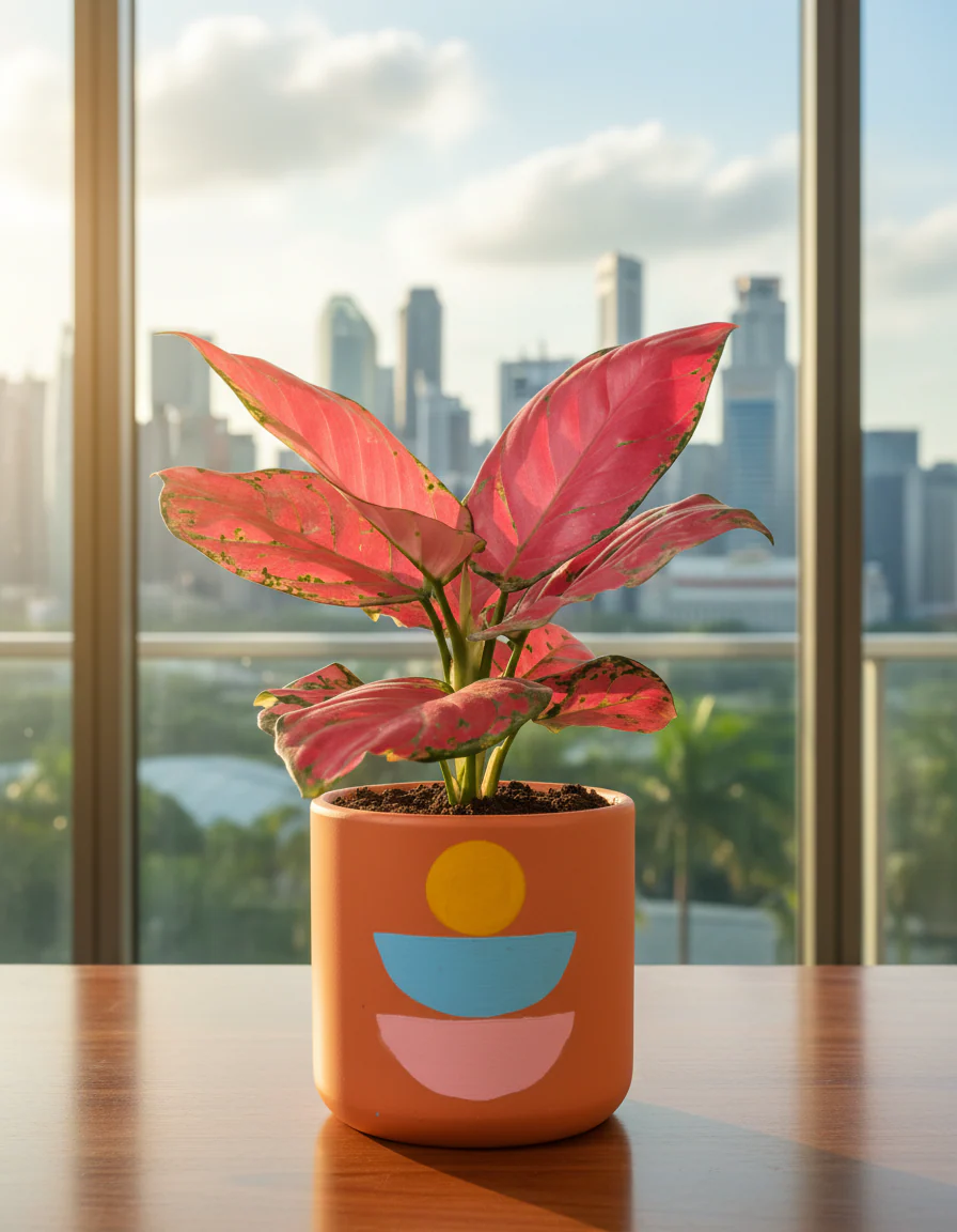 Aglaonema Red (Green Stems)