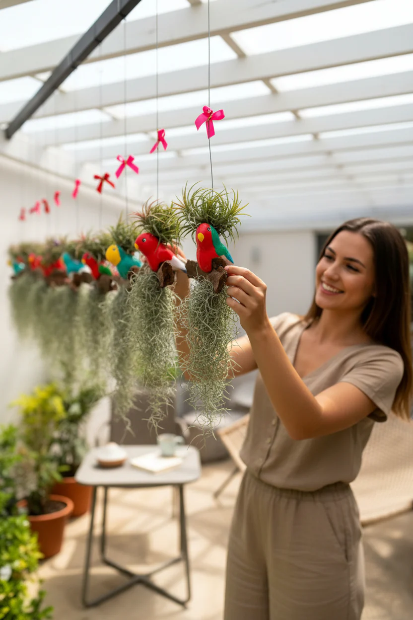 Air Plant - Tillandsia Bird (Hanging) - Image 4