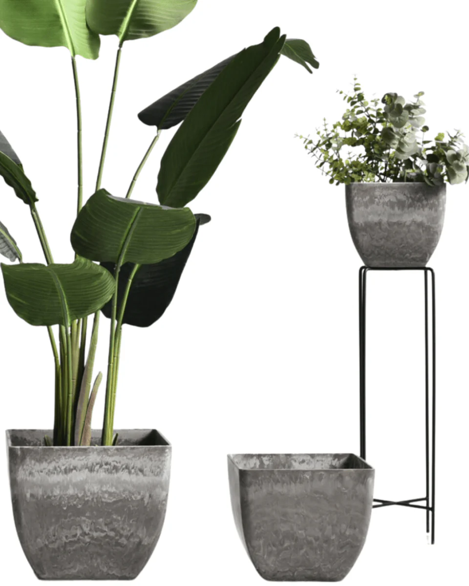 Airstone Cube Pots - Large - Image 5