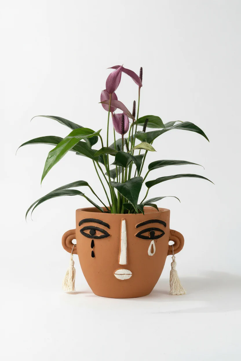 Anthurium Andraeanum "Zizou purple" - Image 5