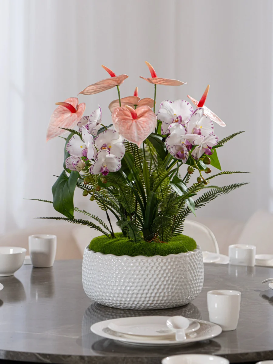 Anthurium Arrangement (Life-like Artificial) - Image 2