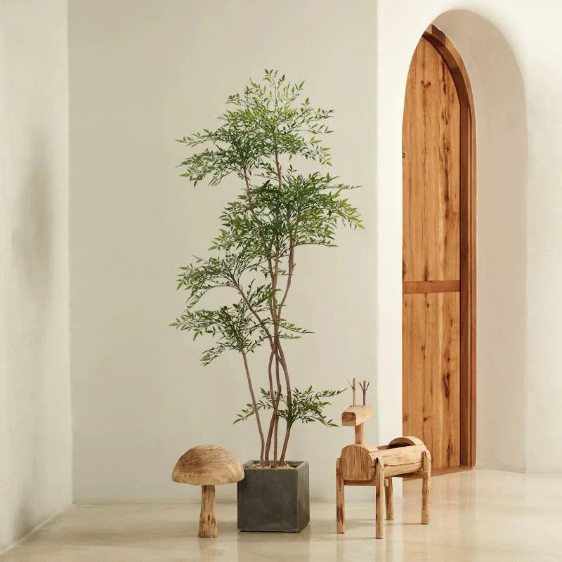 Bamboo Real-Trunk Artificial