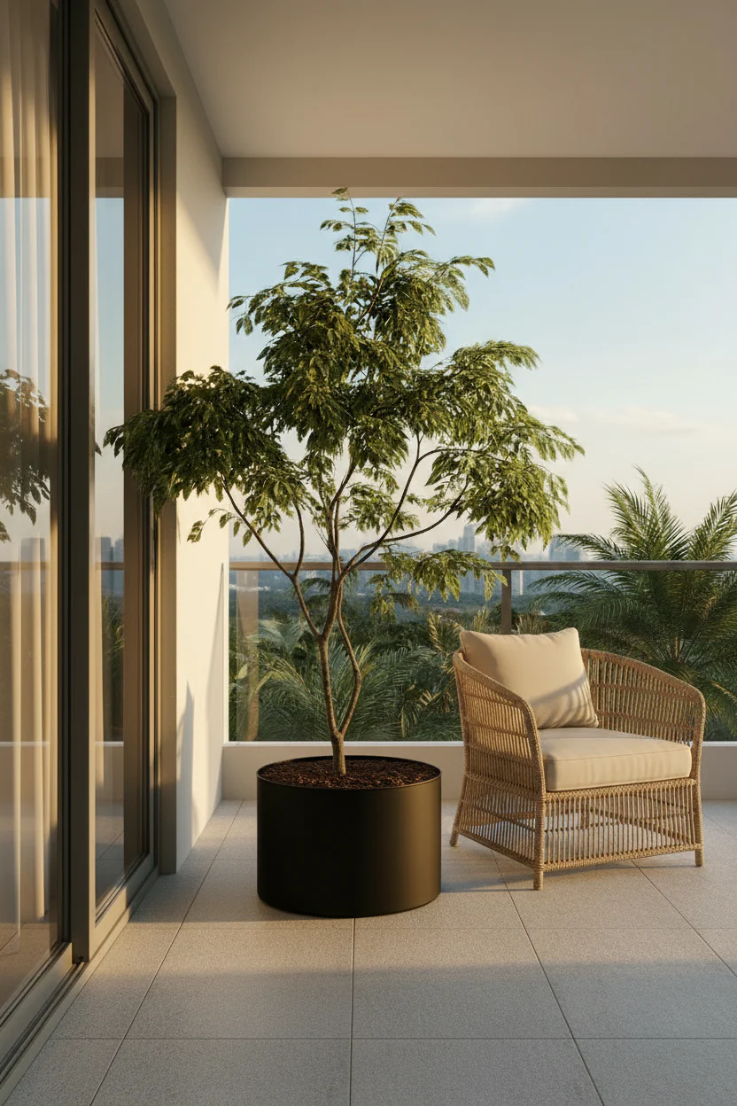 China Doll Tree - Real-Trunk Artificial