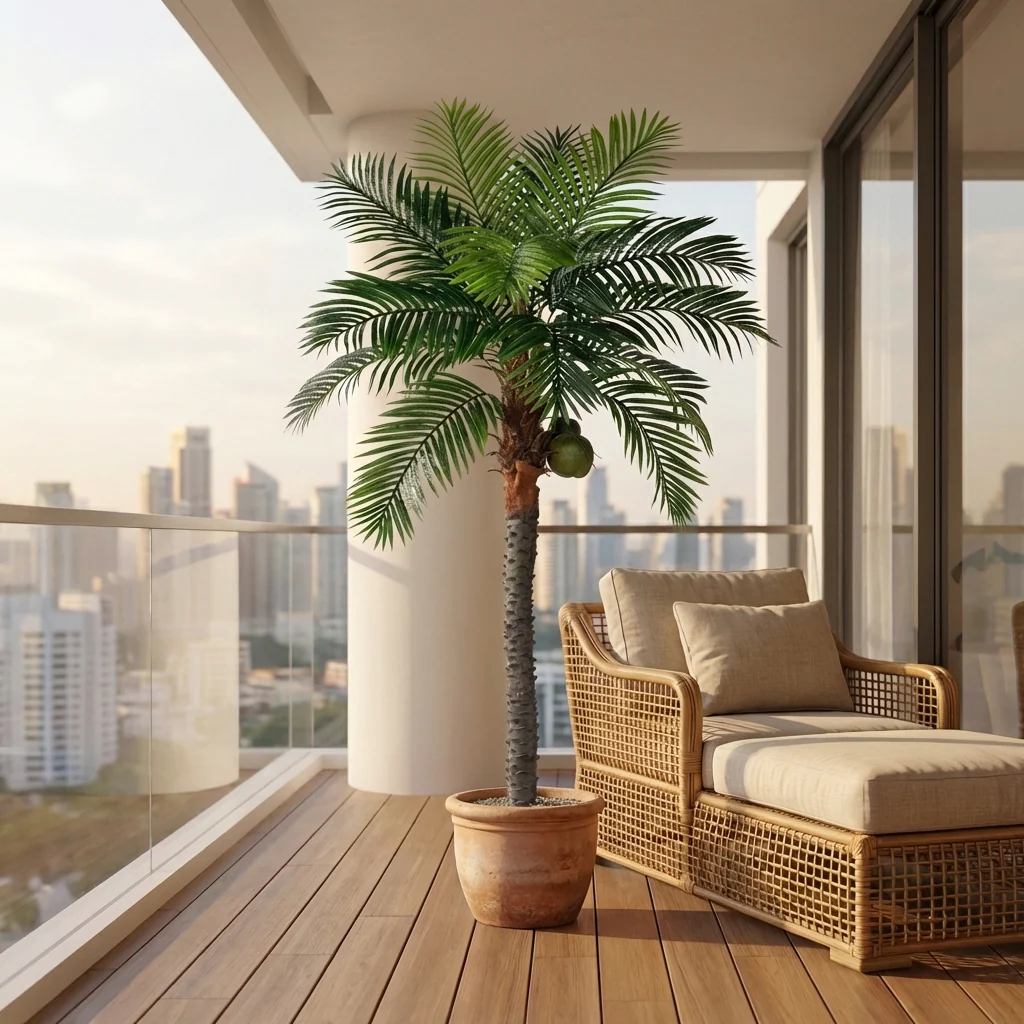 Coconut Hybrid Artificial Tree (Life-like Artificial)