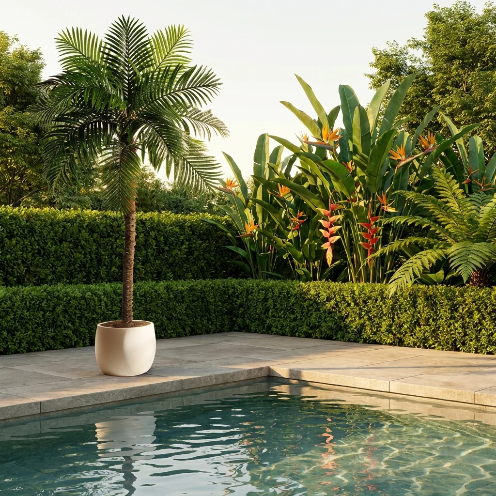 Coconut Hybrid Artificial Tree (Life-like Artificial) - Image 2