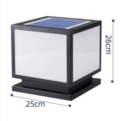 Cube Column Solar Garden Lights - Image 11