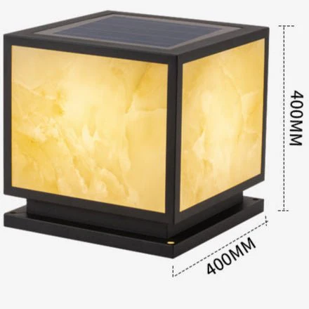 Cube Column Solar Garden Lights - Image 21