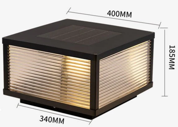 Cube Column Solar Garden Lights - Image 25