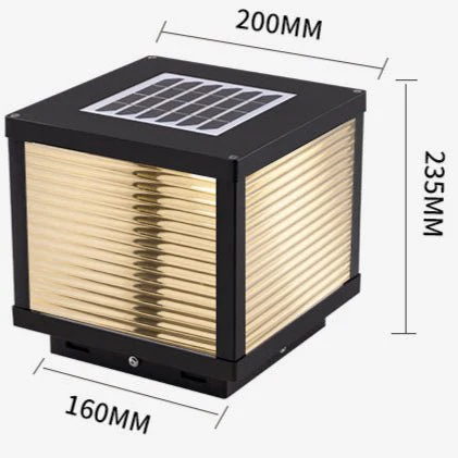 Cube Column Solar Garden Lights - Image 26