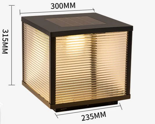 Cube Column Solar Garden Lights - Image 28