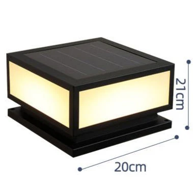 Cube Column Solar Garden Lights - Image 6