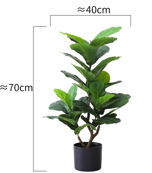 Fiddle Leaf Fig (Life-like Artificial) - Image 10