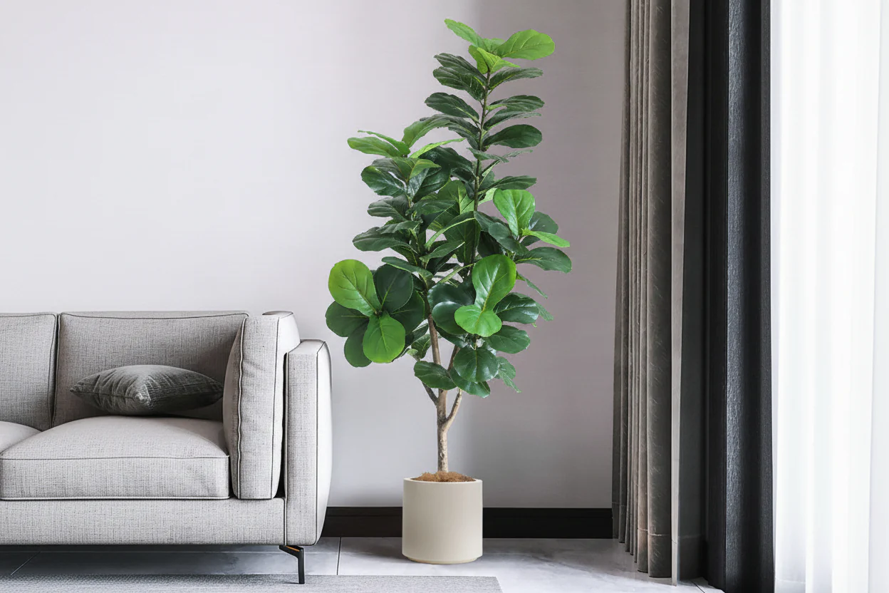 Fiddle Leaf Fig (Life-like Artificial) - Image 5