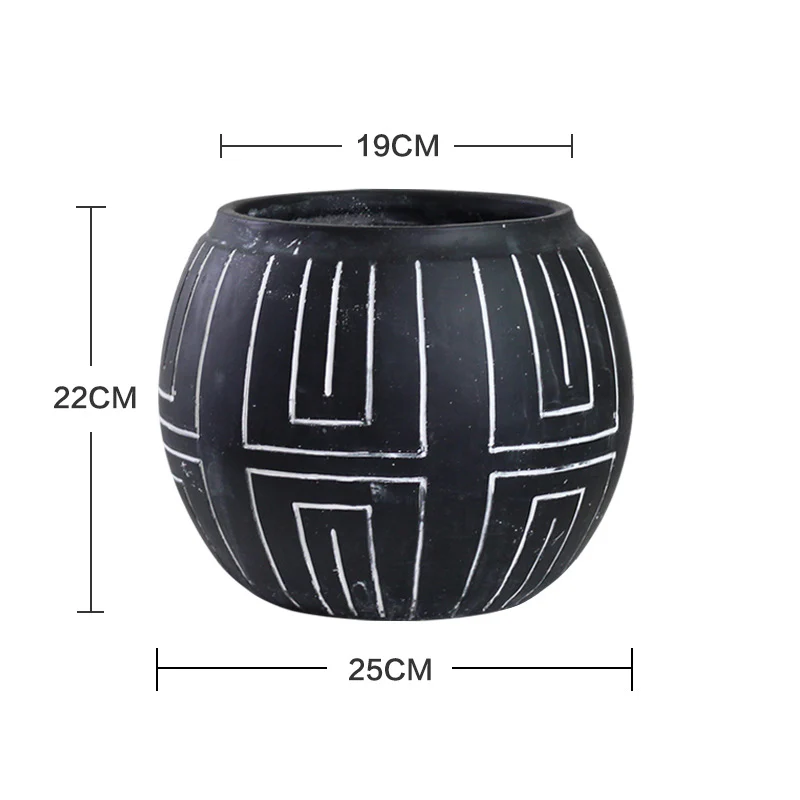 Folk Element Pot - Medium - Image 6