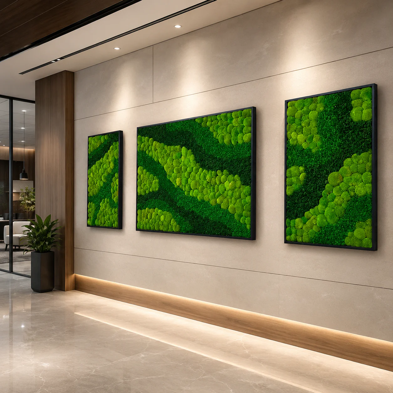 Frame - Preserved Plants: MOSS. - Image 5