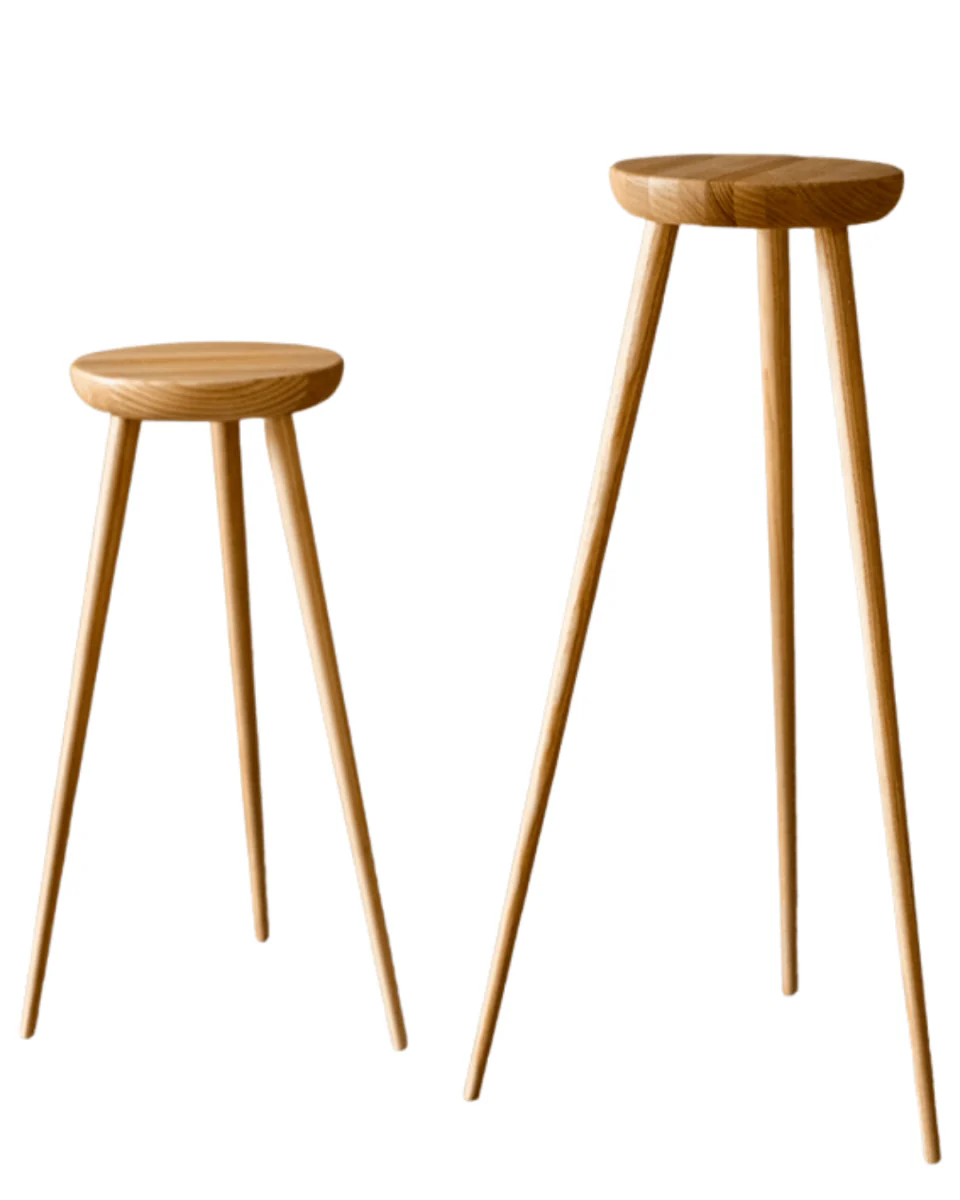High Wooden Plant Stand - Image 2
