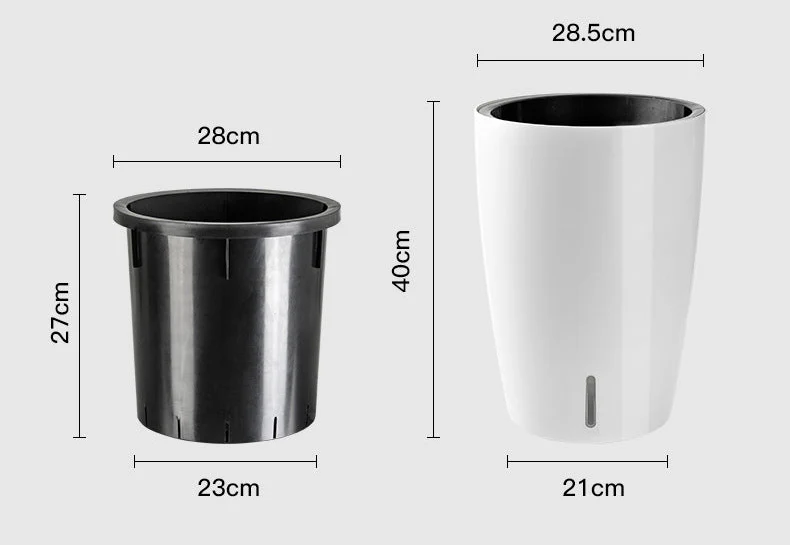 HydroEase Tall Self-Watering Planter - L - Image 7