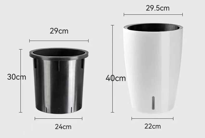 HydroEase Tall Self-Watering Planter - L - Image 9