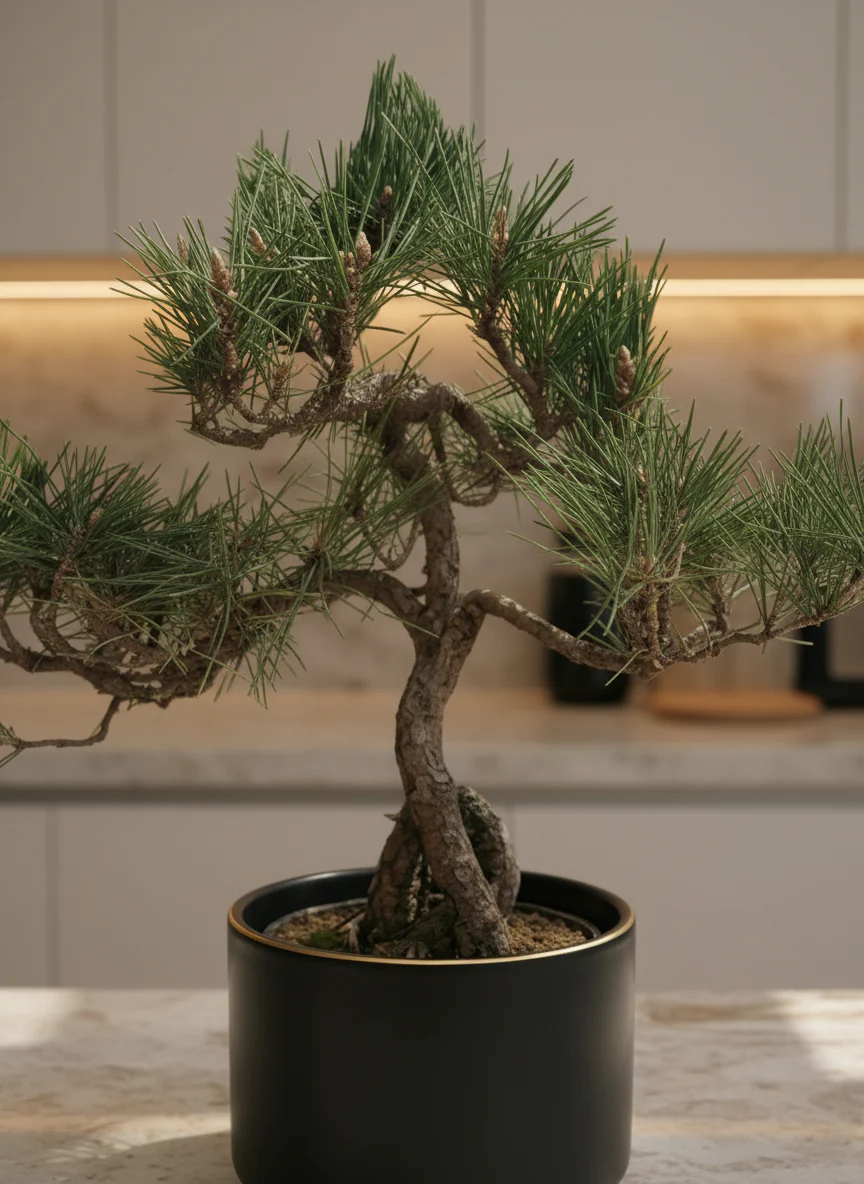 Japanese Black Pine Bonsai - Natural Growth - Image 2