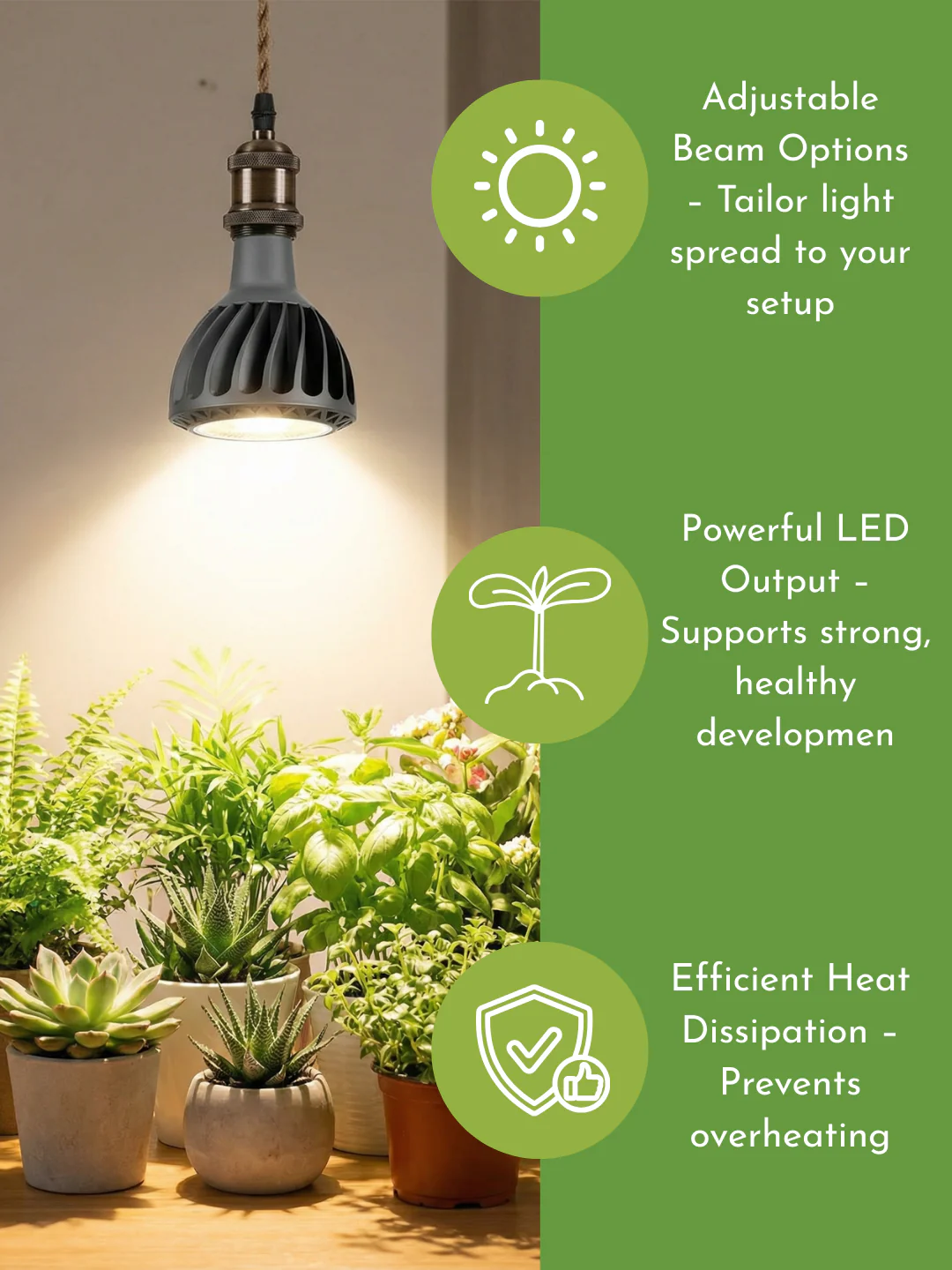 LUMI Grow Lights (Bulb E27) - Image 2