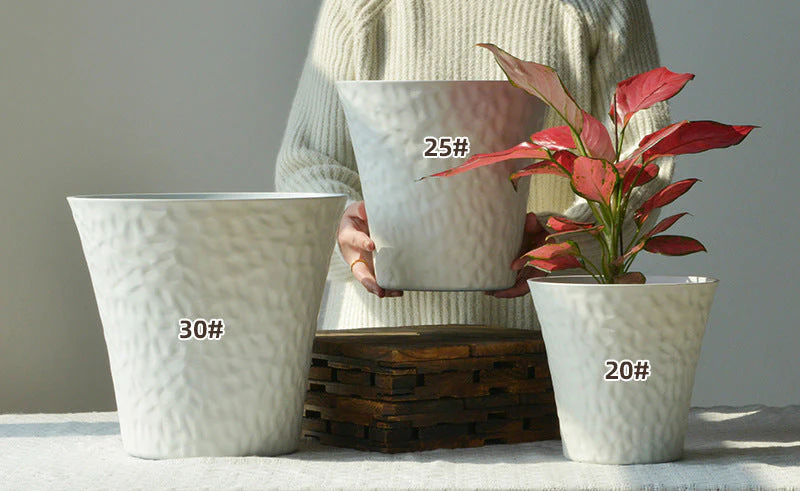 Luna Straight Cloudstone Planter - L - Image 4