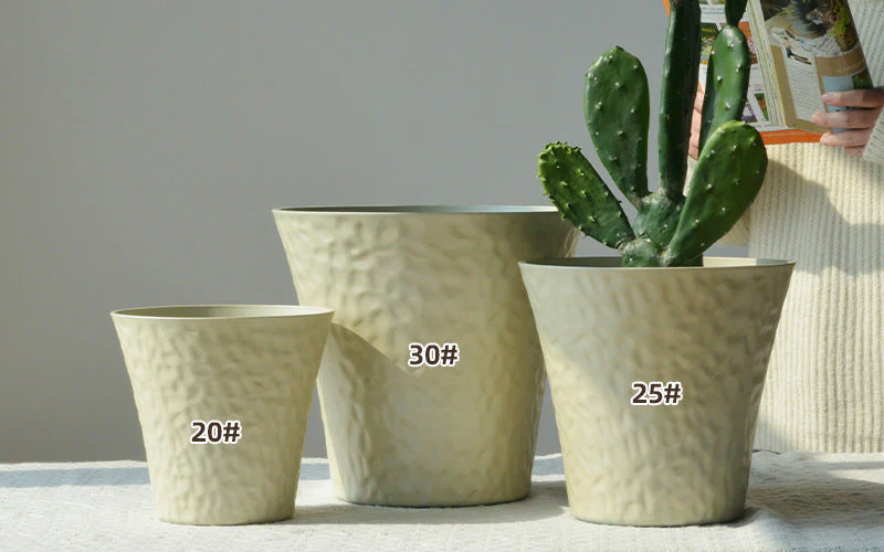 Luna Straight Cloudstone Planter - L - Image 5