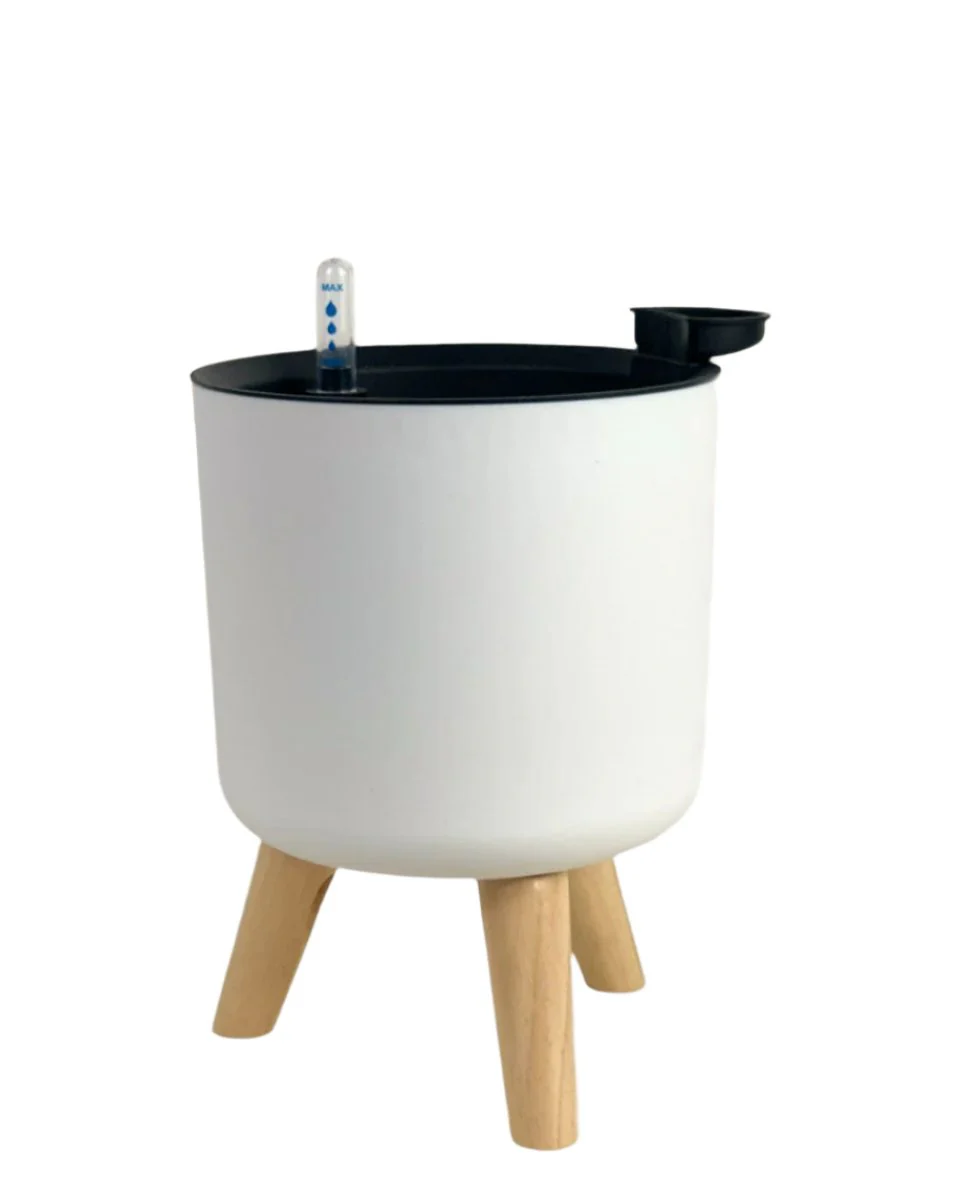 Self Watering Pot with Stand - Medium - Image 8