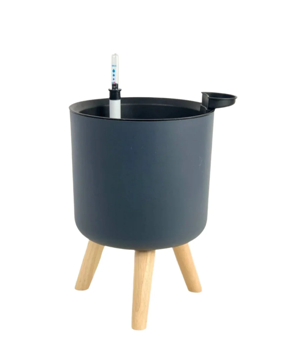 Self Watering Pot with Stand - Medium - Image 9