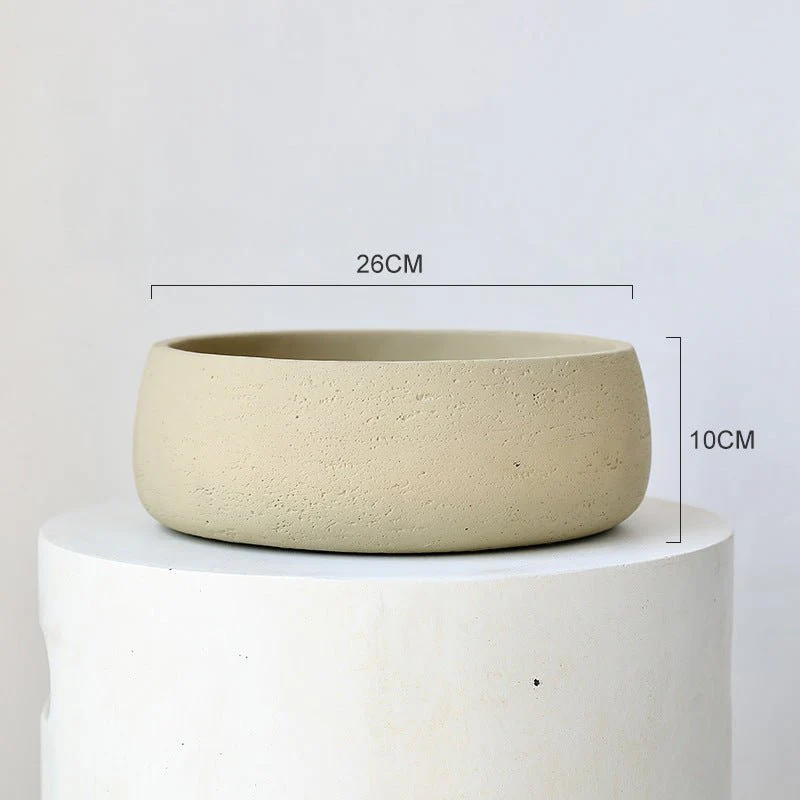 Mid Century Bonsai Bowl Planter - Large - Image 5