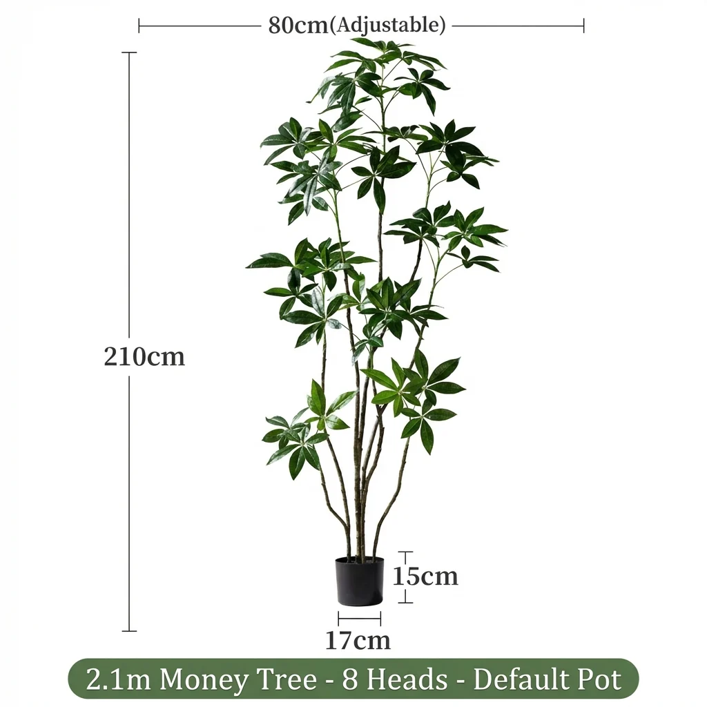 Money Tree - Life-like Artificial Plant (Fortune Tree) - Image 8