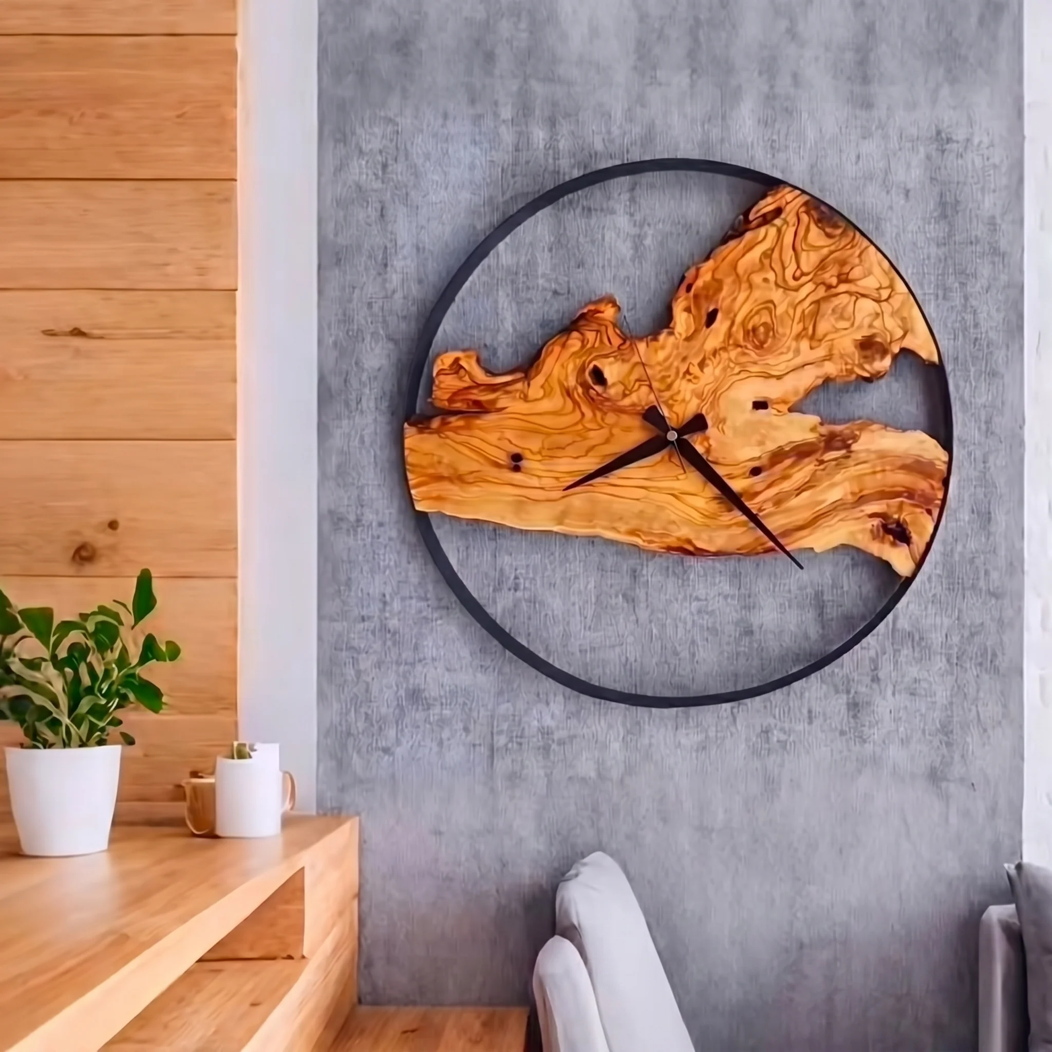 Moss Frame - Clock - Image 8