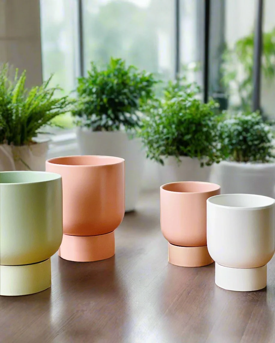 Nicole Ceramic Pot - Small - Image 6