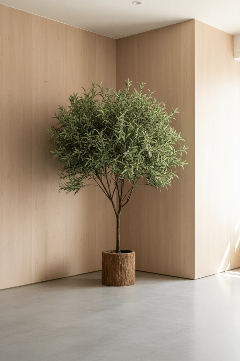 Olive Tree - Real-Trunk Artificial