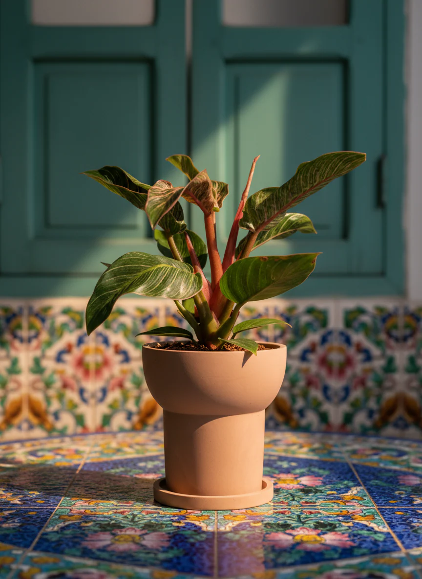 Philodendron Birkin - Pink - Image 2