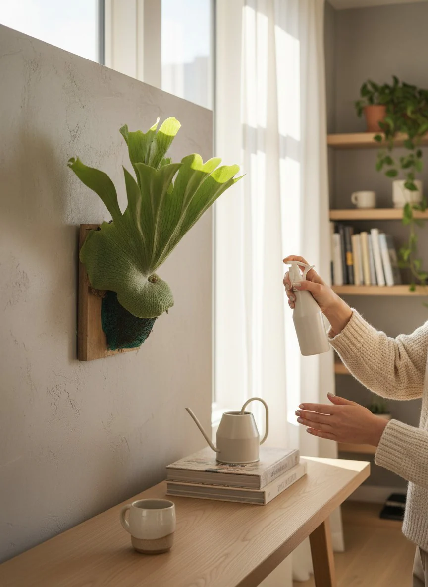 Platycerium Wandae (Queen Staghorn Fern)
