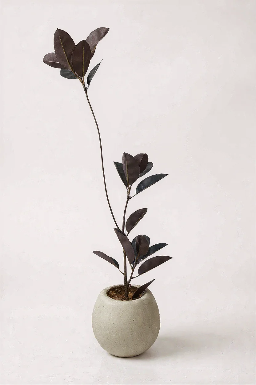 Rubber Tree 1.4m (Life-like Artificial) - Image 5