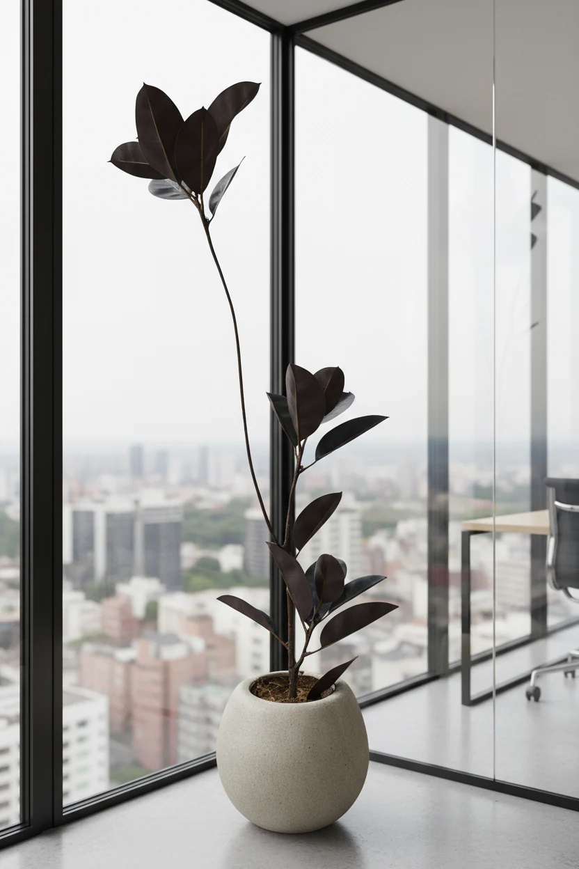 Rubber Tree 1.4m (Life-like Artificial) - Image 9