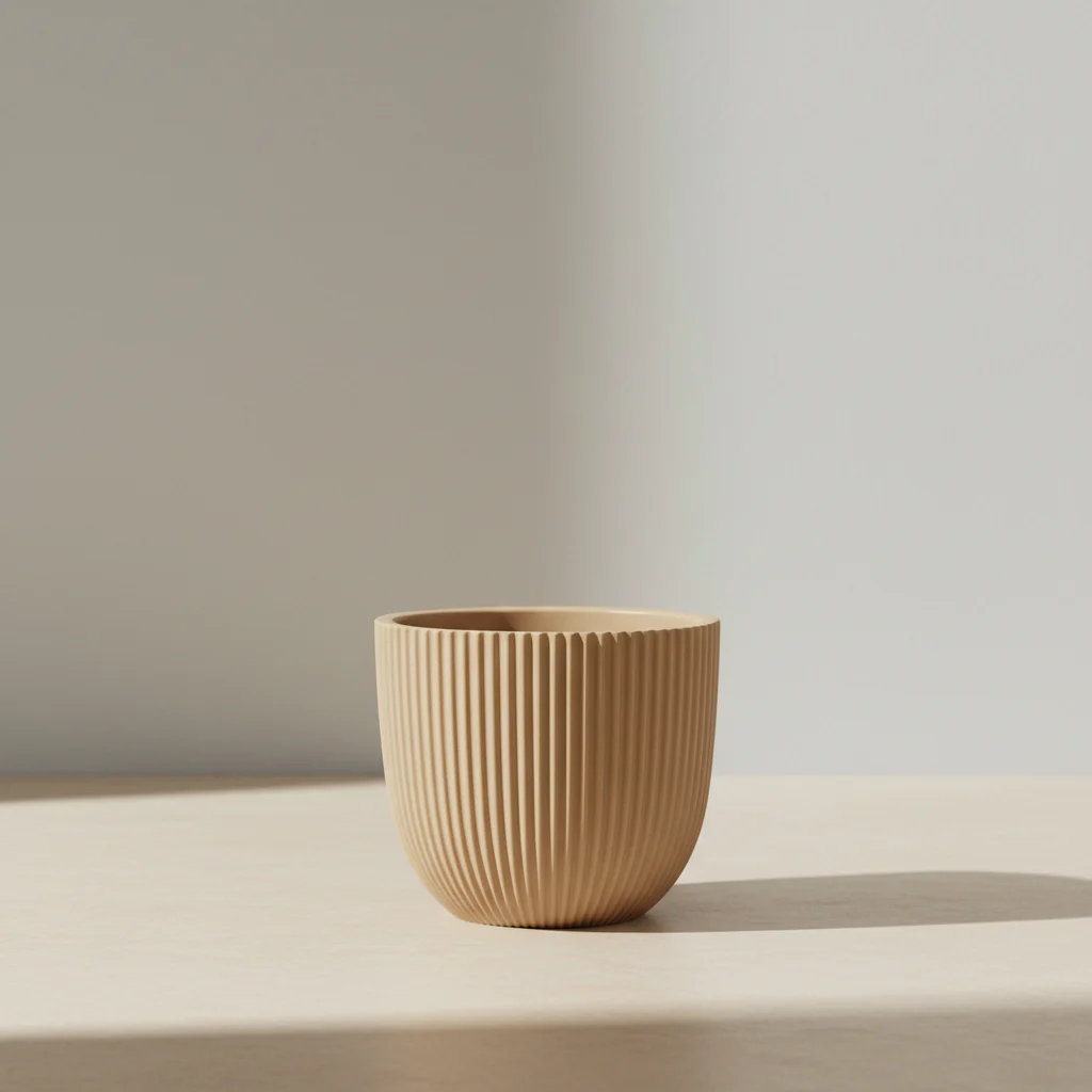 Scandi Rib Cloudstone Pot – XL - Image 11