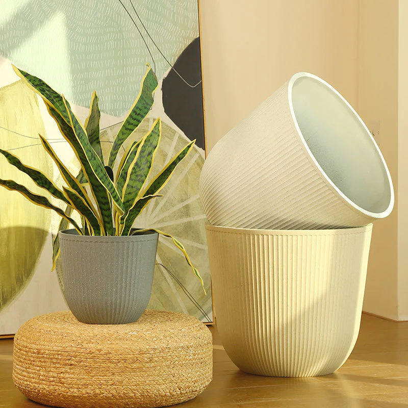 Scandi Rib Cloudstone Pot – XL - Image 3