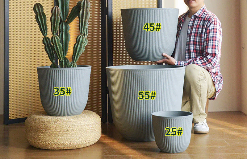 Scandi Rib Cloudstone Pot – XL - Image 8