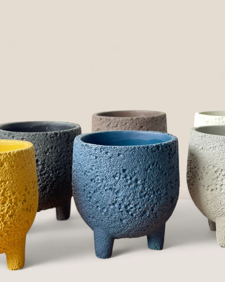 Anya Cement Pot - Small