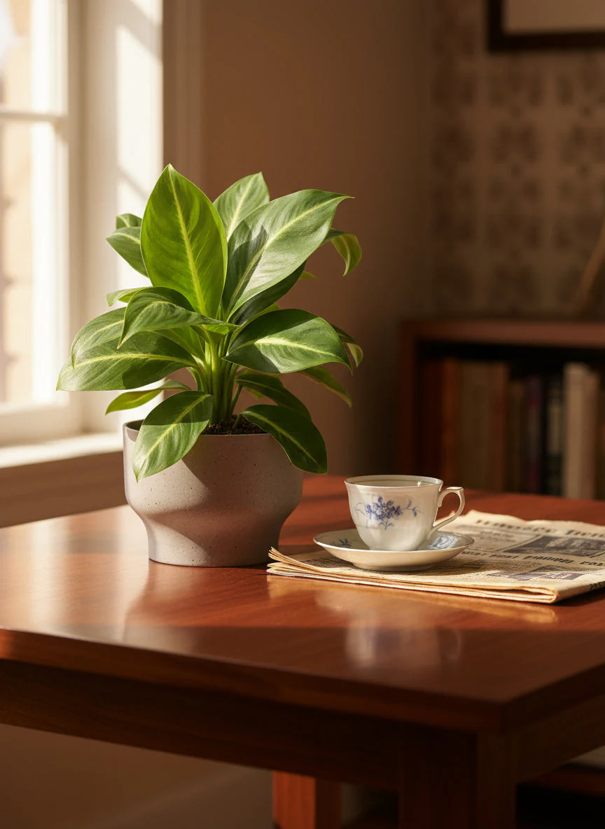 Spathiphyllum ‘White Stripe’ - Image 3