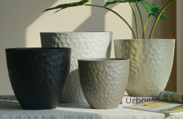 Luna Egg Pearl Cloudstone Pot - Large - Image 2