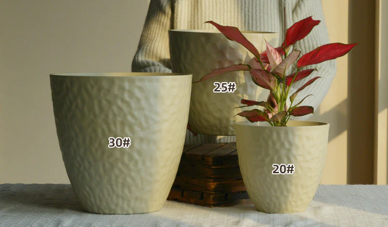 Luna Egg Pearl Cloudstone Pot - Large - Image 7