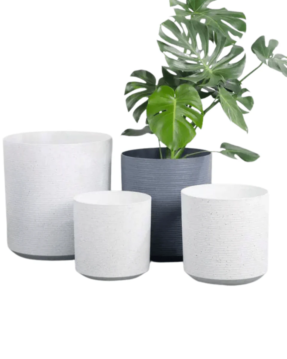 Stria Cylinder Pots - Large - Image 2