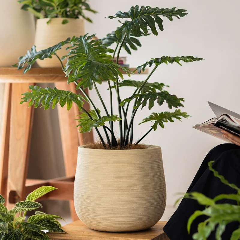 Stripes Tulip Pot - Large - Image 5