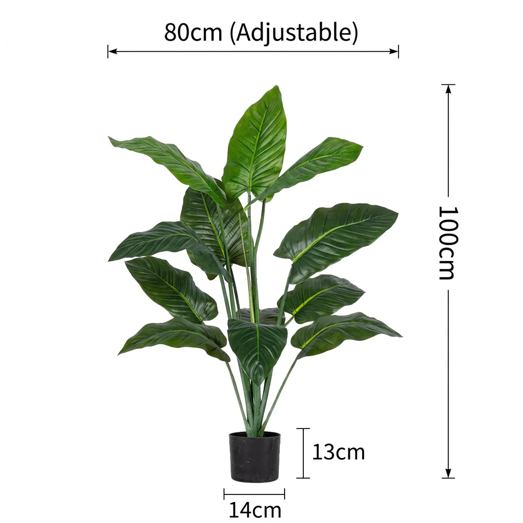 Taro Tree - Life-like Artificial - Image 15