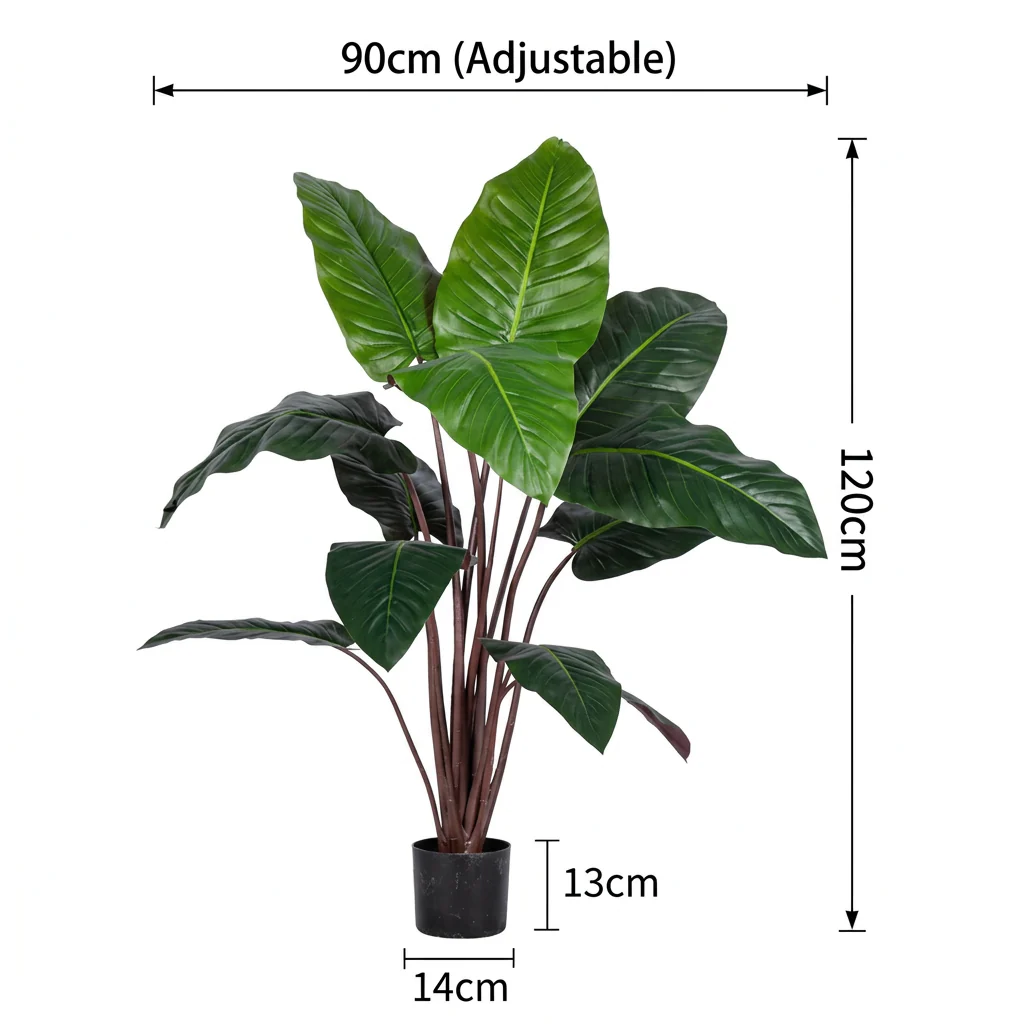 Taro Tree - Life-like Artificial - Image 16
