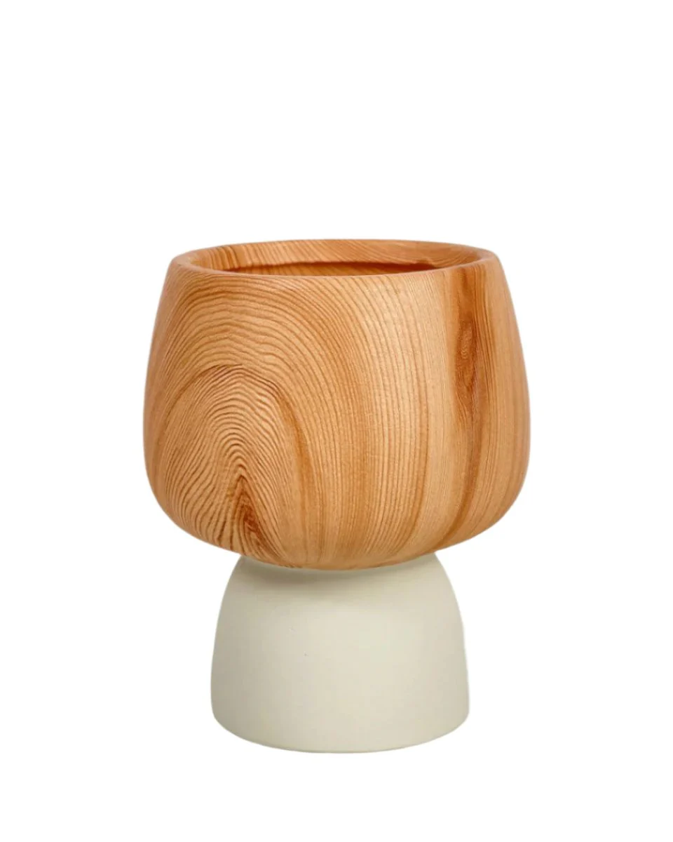 Terracotta Wooden Pot - Image 7