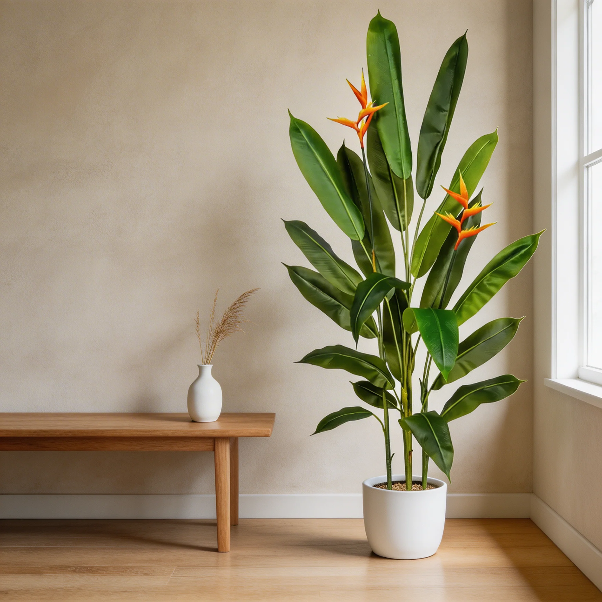 Tropical Bird of Paradise Artificial Plant - Image 6